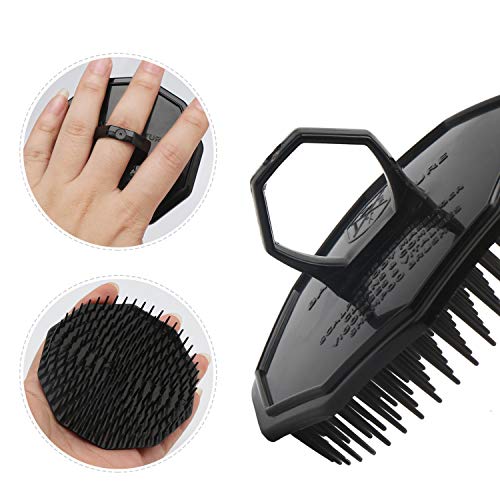 Scalp Massager Shampoo Brush, Segbeauty 4pcs Massage Hair Brushes Floriated S...