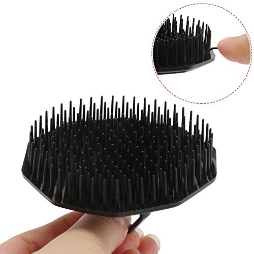 Scalp Massager Shampoo Brush, Segbeauty 4pcs Massage Hair Brushes Floriated S...
