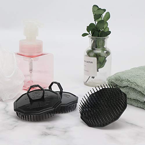 Scalp Massager Shampoo Brush, Segbeauty 4pcs Massage Hair Brushes Floriated S...