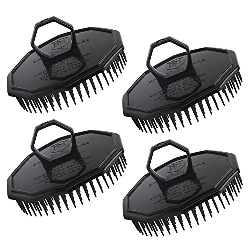Scalp Massager Shampoo Brush, Segbeauty 4pcs Massage Hair Brushes Floriated S...