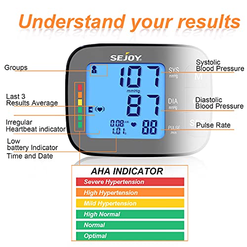 Blood Pressure Machine- Upper Arm Accurate Automatic Blood Pressure Monitors ...