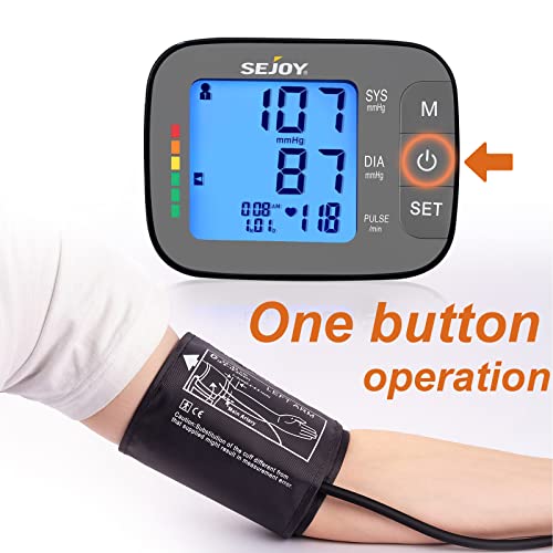 Blood Pressure Machine- Upper Arm Accurate Automatic Blood Pressure Monitors ...