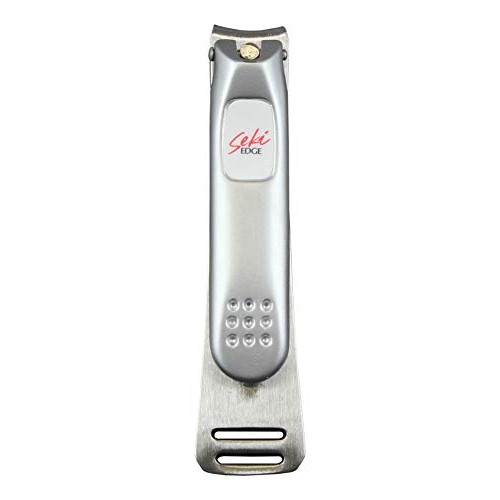Seki Edge Nail Clippers (SS-106) - Stainless Steel Fingernail Clippers for Me...