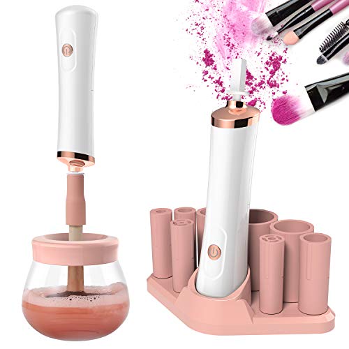 Senbowe Upgraded Makeup Brush Cleaner and Dryer Machine, Electric Cosmetic Au...