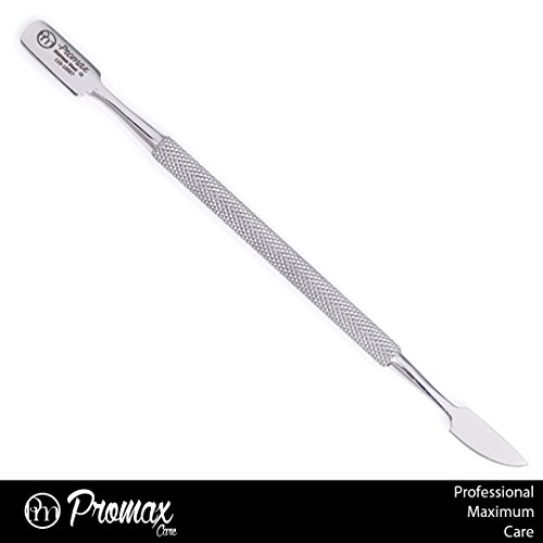 ProMax Professional Cuticle Pusher Nail Cleaner-Double Ended,One Side 9mm and...