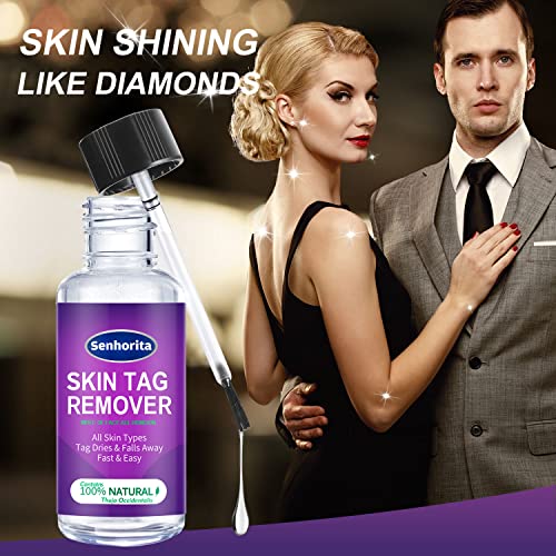 Skin Tag Remover,Extra Strength Skin tag Removal Serum,Made of Natural Plant ...