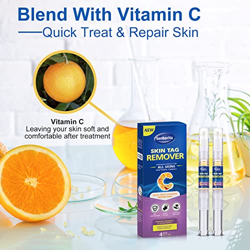 Skin Tag Remover, Wart Remover, Extra Strength Skin tag Removal, Tag Dry and ...