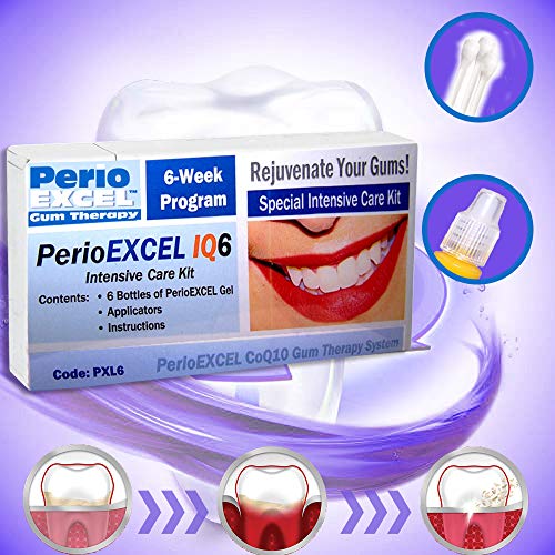 SDC - PerioEXCEL IQ6 Gum Therapy Intensive Care 6-Week Program with CoQ10 Gum...