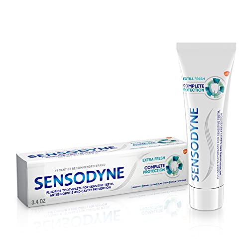 Sensodyne Complete Protection Sensitive Toothpaste For Gingivitis, Sensitive ...