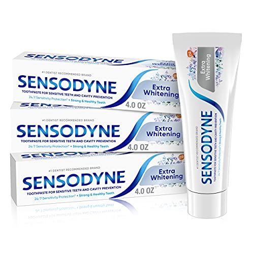 Sensodyne Extra Whitening Sensitive Teeth Whitening Toothpaste - 4 Ounces (Pa...