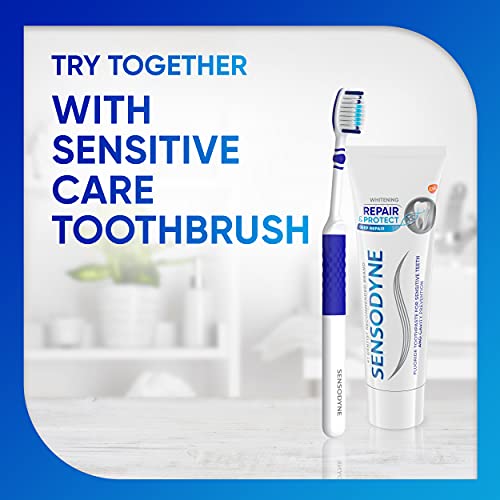 Sensodyne Repair & Protect Teeth Whitening Sensitive Toothpaste, Cavity Preve...
