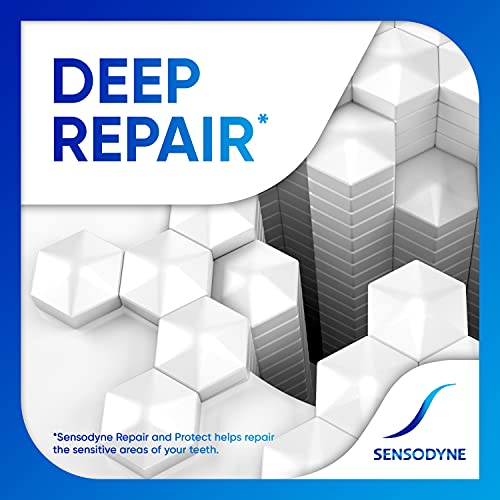 Sensodyne Repair & Protect Teeth Whitening Sensitive Toothpaste, Cavity Preve...