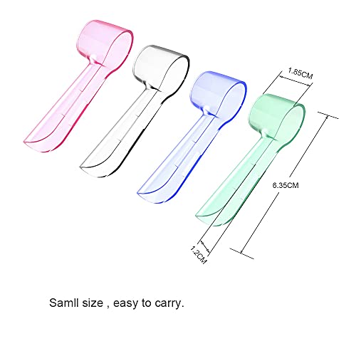 seplouis 8 PCS Electric Toothbrush Head Covers for Oral B Toothbrush Head