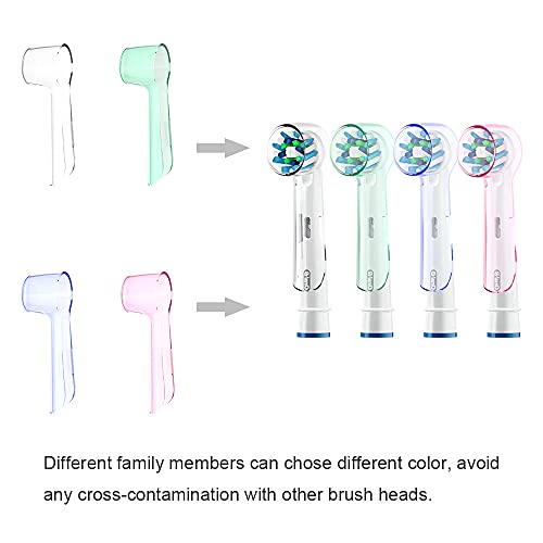 seplouis 8 PCS Electric Toothbrush Head Covers for Oral B Toothbrush Head