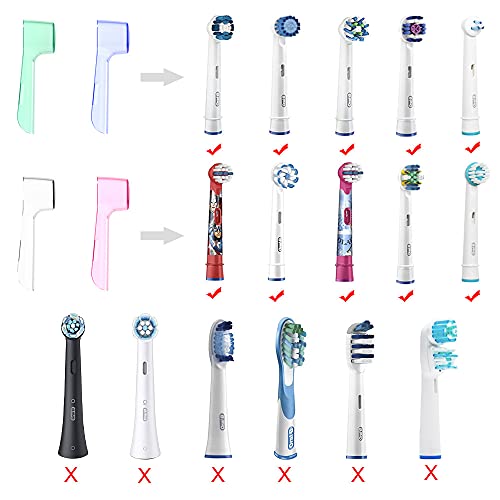 seplouis 8 PCS Electric Toothbrush Head Covers for Oral B Toothbrush Head