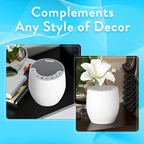 Serene Evolution White Noise Machine for Sleeping Adult or Baby with 60 Sound...