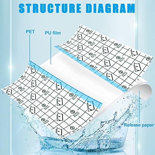 Serfeymi Tattoo Aftercare Bandage Second Skin Bandage Tattoo Cover Up Tape Wa...