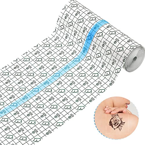 Serfeymi Tattoo Aftercare Bandage Second Skin Bandage Tattoo Cover Up Tape Wa...