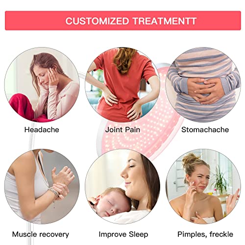 Red Light Therapy Device, Serfory Led Red Light Lamp with Stand, High Power 3...