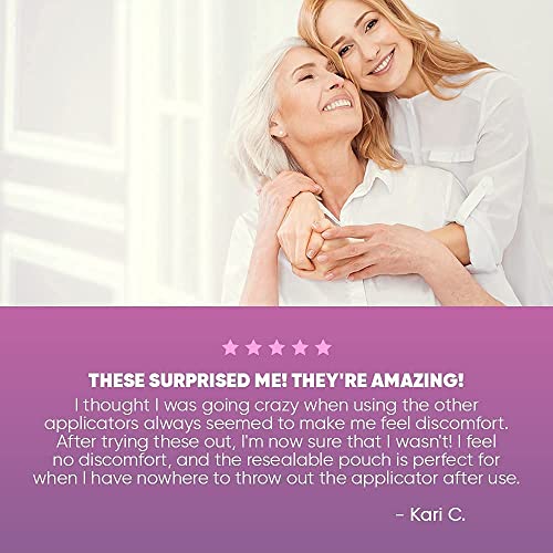 Seroflora Disposable Vaginal Cream Applicators - Fits Premarin, Estrace, Pres...