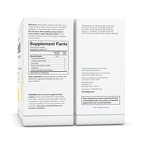 Serovital Renewal Complex, Serovital for Women - Renewal Supplements for Wome...