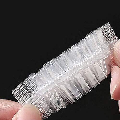 100 Pack Clear Disposable Ear Protectors Ear Covers Waterproof Ear Shower Cap...