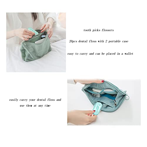 Dental Floss Case Travel Floss Professional Toothpicks Sticks Dental Floss Pi...