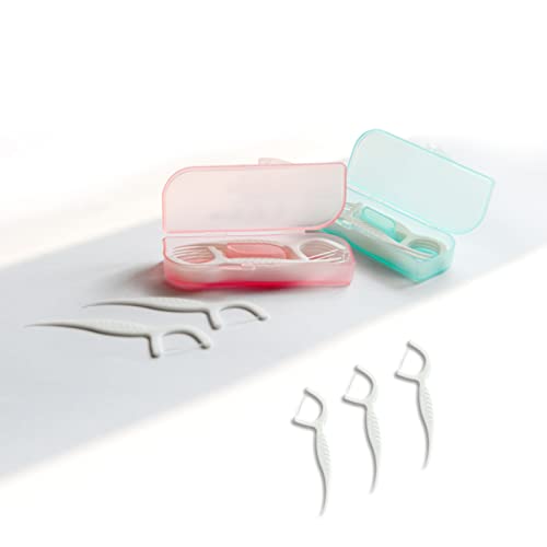 Dental Floss Case Travel Floss Professional Toothpicks Sticks Dental Floss Pi...