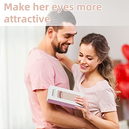 Heated Eyelash Curler,Electric Eyelash Curler with Silicone Pad,Eyelash Curle...