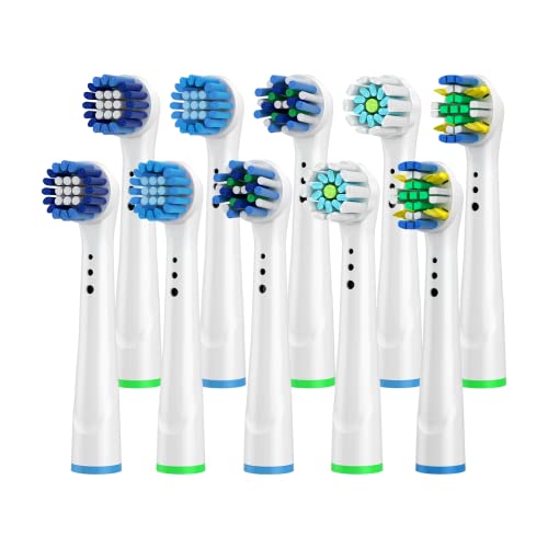 SetSail Toothbrush Heads 10 Pack Electric Toothbrush Replacement Heads for Or...