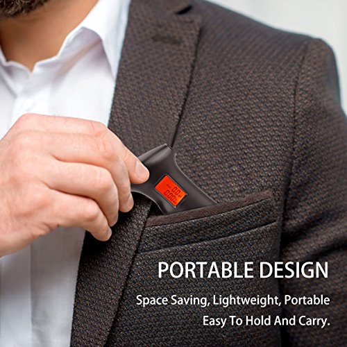 Portable Breathalyzer, Professional Digital Alcohol Testing with LCD Display ...