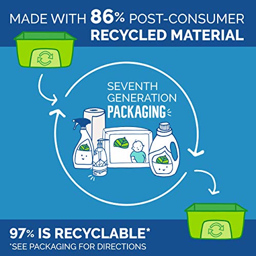 Seventh Generation Hand Soap, Free & Clean Unscented, 12 oz, 8 Pack (Packagin...