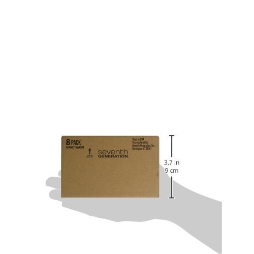 Seventh Generation Hand Soap, Free & Clean Unscented, 12 oz, 8 Pack (Packagin...