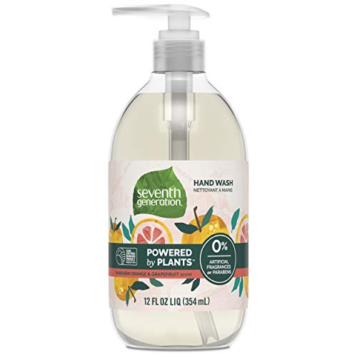 Seventh Generation Hand Wash, Mandarin Orange & Grapefruit Scent, 12oz