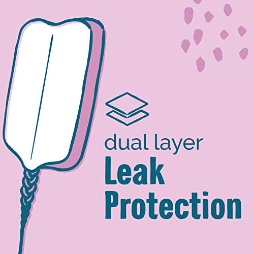 Seventh Generation Organic Cotton Tampons with Comfort Applicator Super Absor...