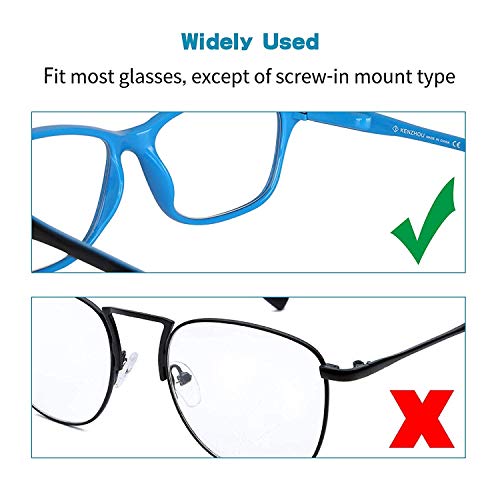 Silicone Adhesive Eyeglass Nose Pads - 20 Pairs Nose Pads for Eyeglasses