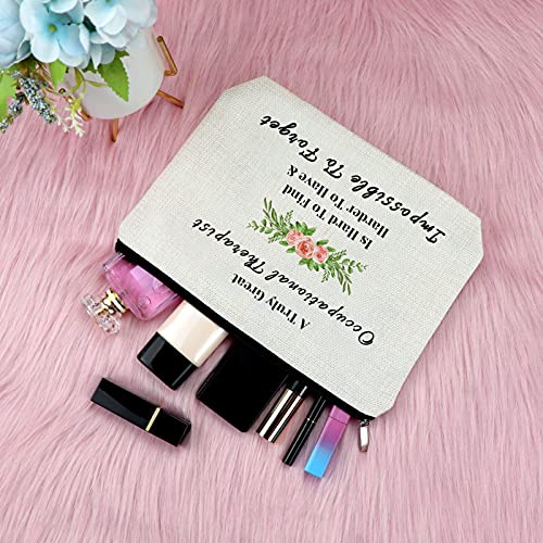 Occupational Therapy Therapist Gift Makeup Bag OT Gift Thank You Gift Birthda...