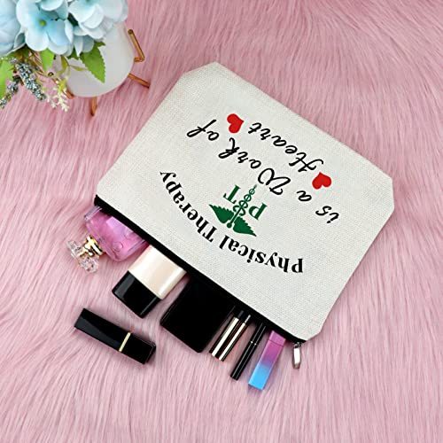 Physical Therapy Appreciation Gift Makeup Bag PT Doctor Gifts Physical Therap...
