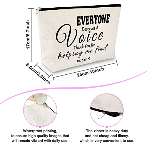 Speech Therapist Gift Makeup Bag Psychology Gifts Speech Language Pathologist...