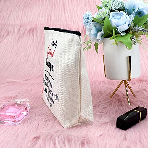 Therapist Gifts Makeup Bag Therapist survival kit Psychology Gifts for Women ...