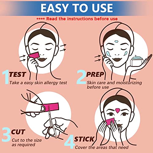 Wrinkle Patches - Face Eye Neck Lift Tape - Anti Wrinkle Tape - Multifunction...