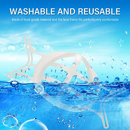 10 Pack Upgrade 3D Inner Support Bracket for Face Mask Cool Lipstick Protecto...