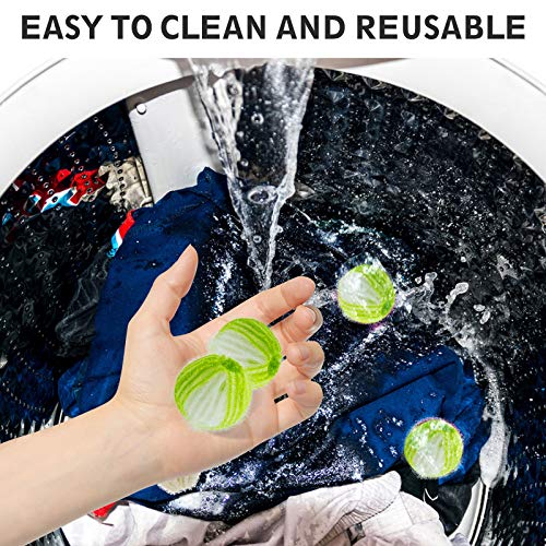 Pet Hair Remover for Laundry, 12Pcs Reusable Lint Remover Balls for Laundry