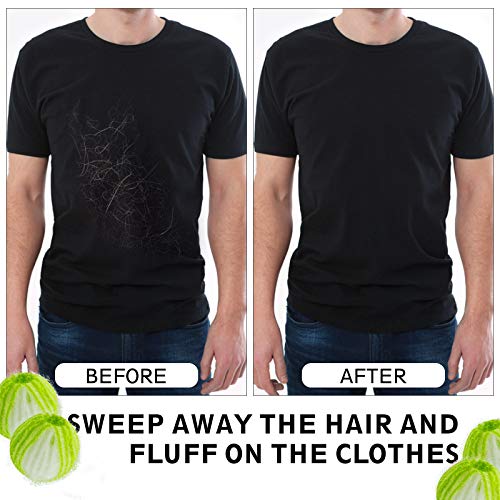 Pet Hair Remover for Laundry, 12Pcs Reusable Lint Remover Balls for Laundry