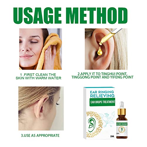 shangdi Ear Drop Ear Oil Ring Relief for Ringing in The Ears Hard of Hearing ...