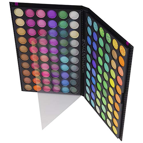 SHANY 120 Colors Eye shadow Palette, Bold and Bright Collection, Vivid Colors