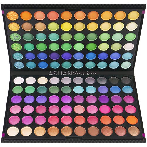 SHANY 120 Colors Eye shadow Palette, Bold and Bright Collection, Vivid Colors