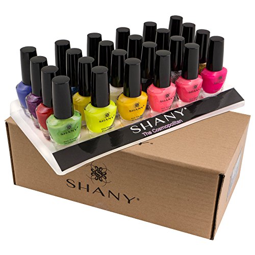 SHANY Cosmopolitan Nail Polish set - Pack of 24 Colors - Premium Quality & Qu...