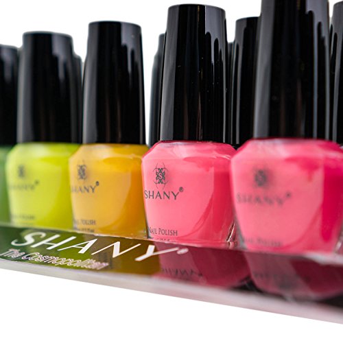 SHANY Cosmopolitan Nail Polish set - Pack of 24 Colors - Premium Quality & Qu...