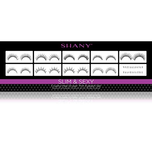 SHANY Eyelash extend - set of 10 assorted reusable eyelashes - Thin Collection